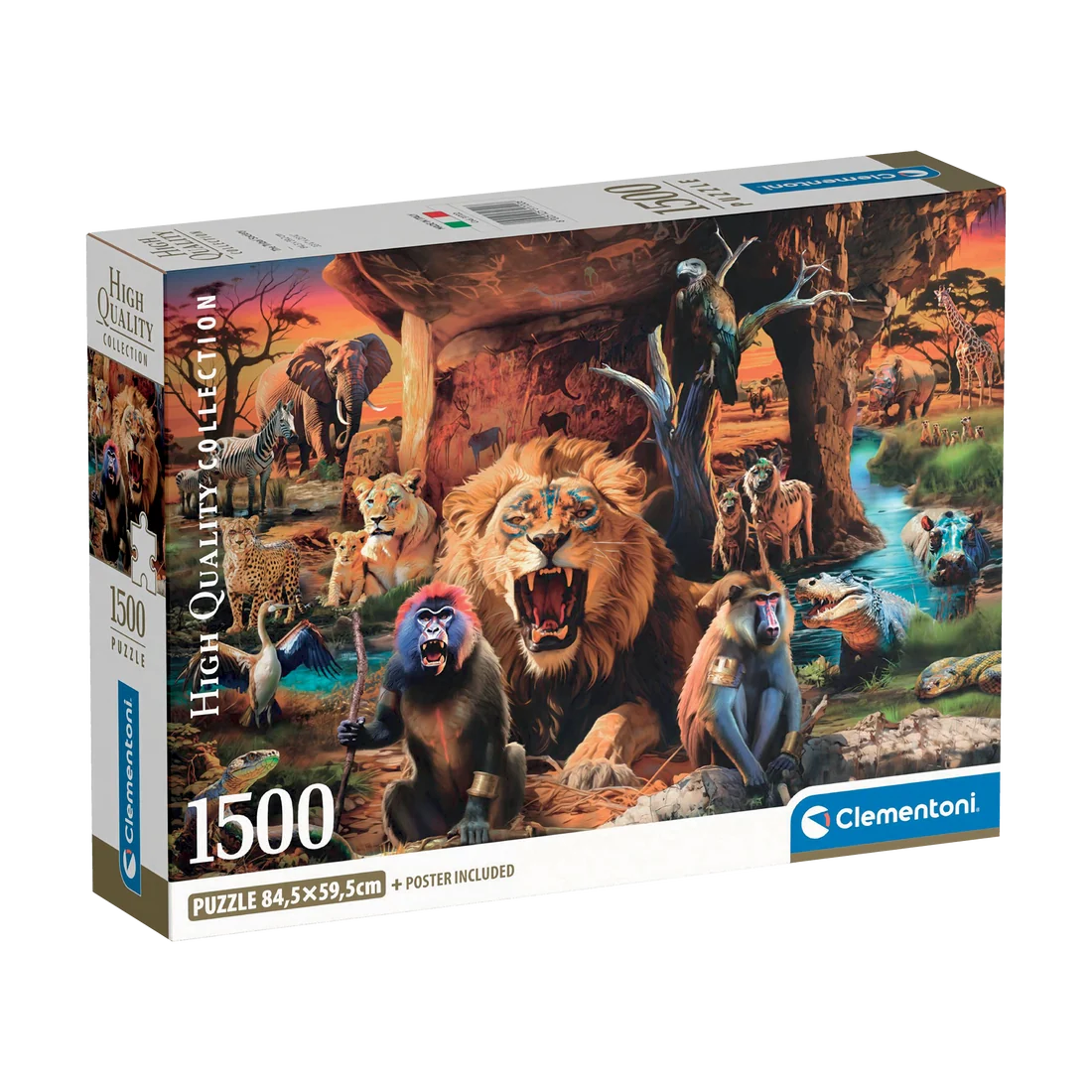 CLEMENTONI, THE TRIBAL SOCIETY, 1500pcs
