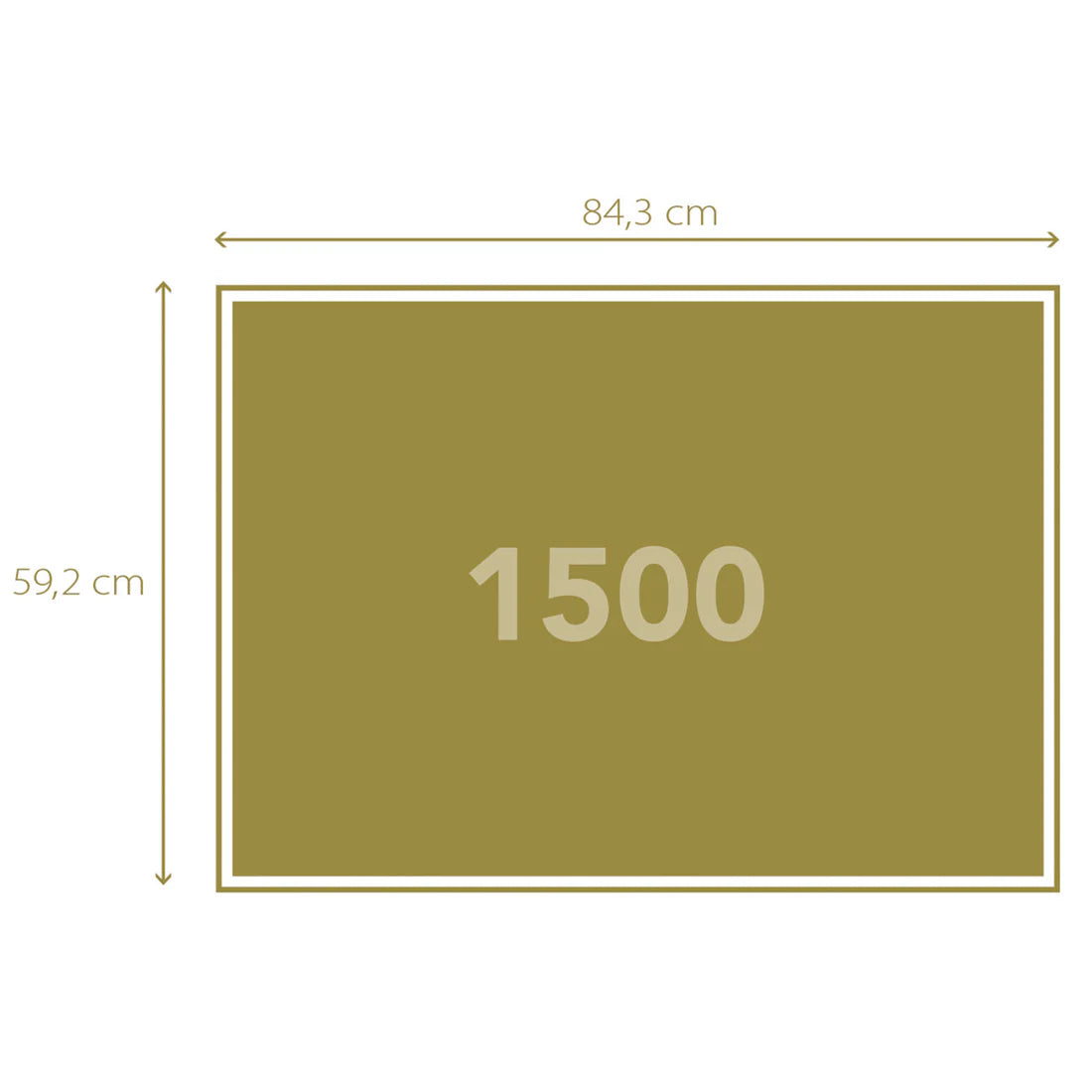 CLEMENTONI THE CHRISTMAS FAIR 1500 PCS