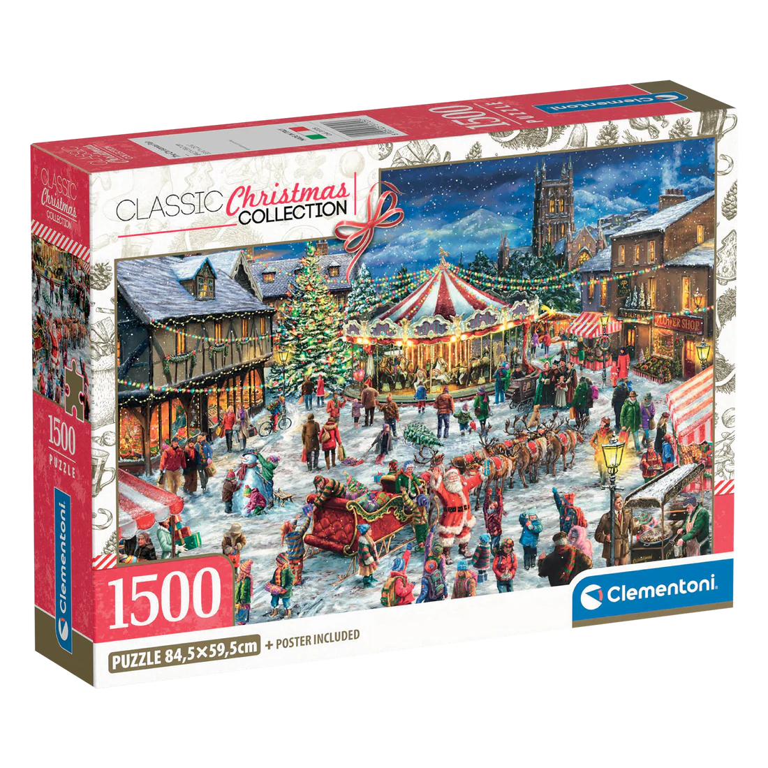 CLEMENTONI THE CHRISTMAS FAIR 1500 PCS