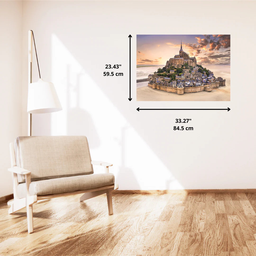 CLEMENTONI THE MONT SAINT-MICHEL RISING 1500 PCS