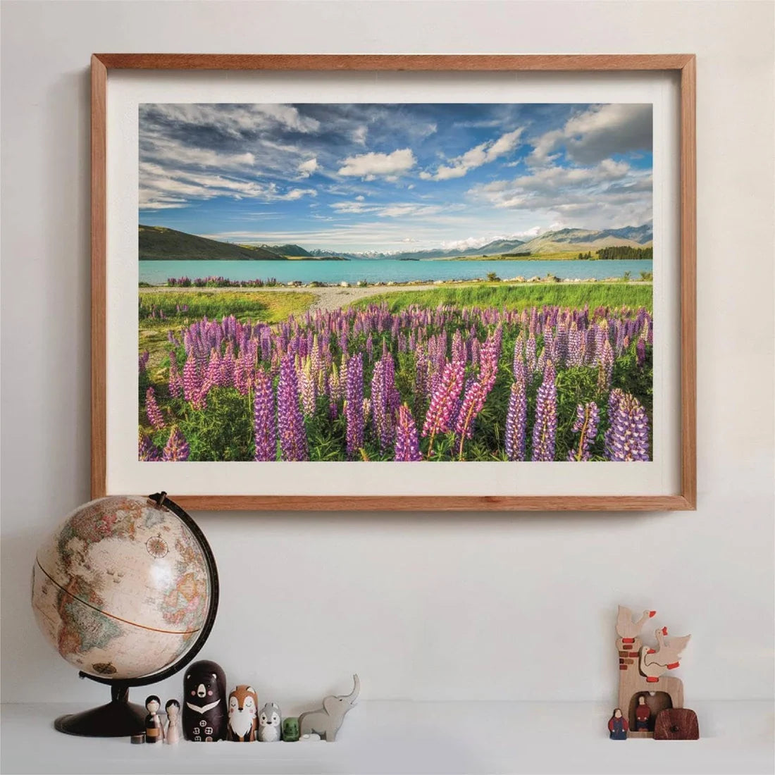 CLEMENTONI, LUPINS AT LAKE TEKAPO, 1500pcs