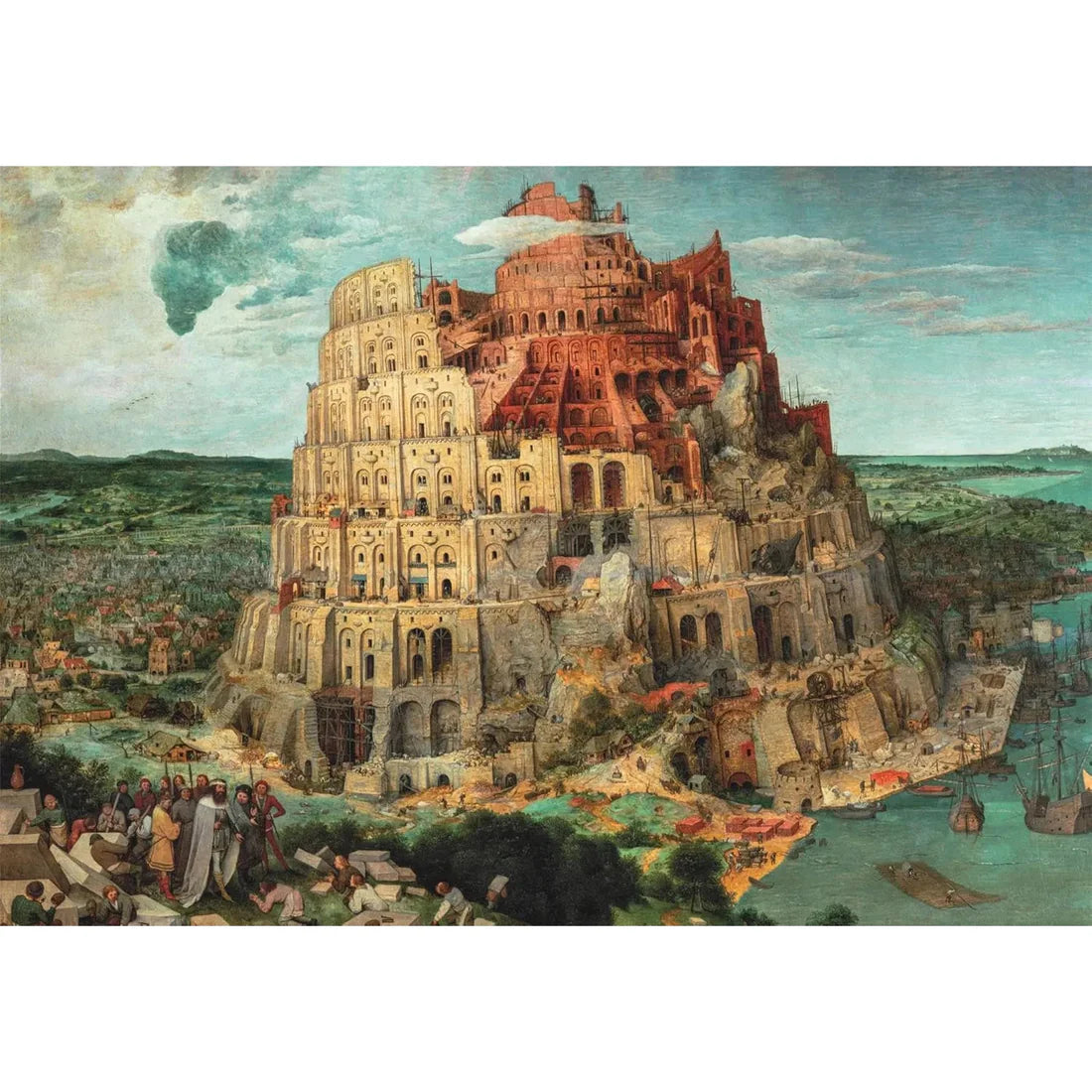 CLEMENTONI MUSEUM: THE TOWER OF BABEL - BRUEGEL 1500 pcs