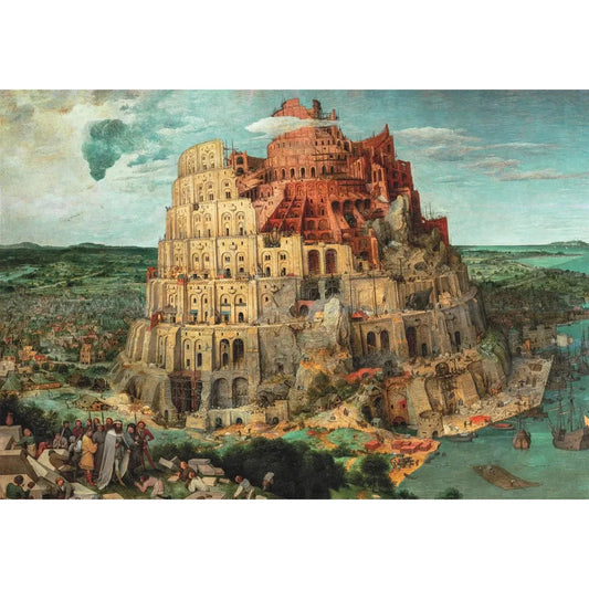 CLEMENTONI MUSEUM: THE TOWER OF BABEL - BRUEGEL 1500 pcs