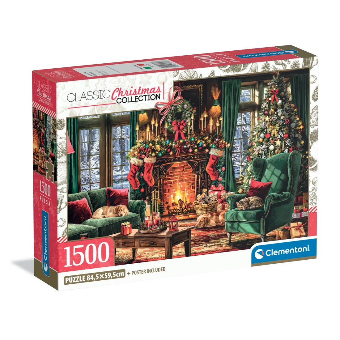 CLEMENTONI, HAVE A COZY CHRISTMAS, 1500pcs