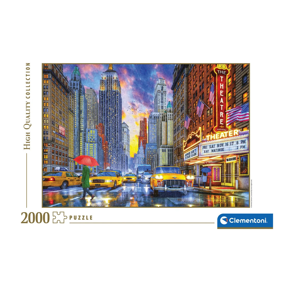 CLEMENTONI RAINY MANHATTAN 2000 pcs