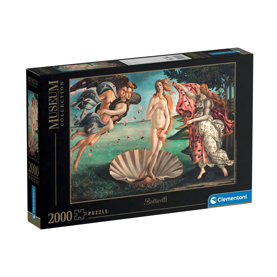 CLEMENTONI MUSEUM: THE BIRTH OF VENUS - BOTTICELLI 2000 PCS