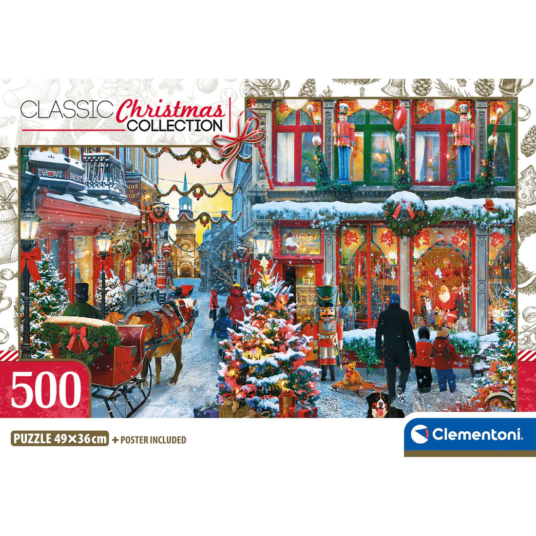 CLEMENTONI JOY OF CHRISTMAS 500 PCS
