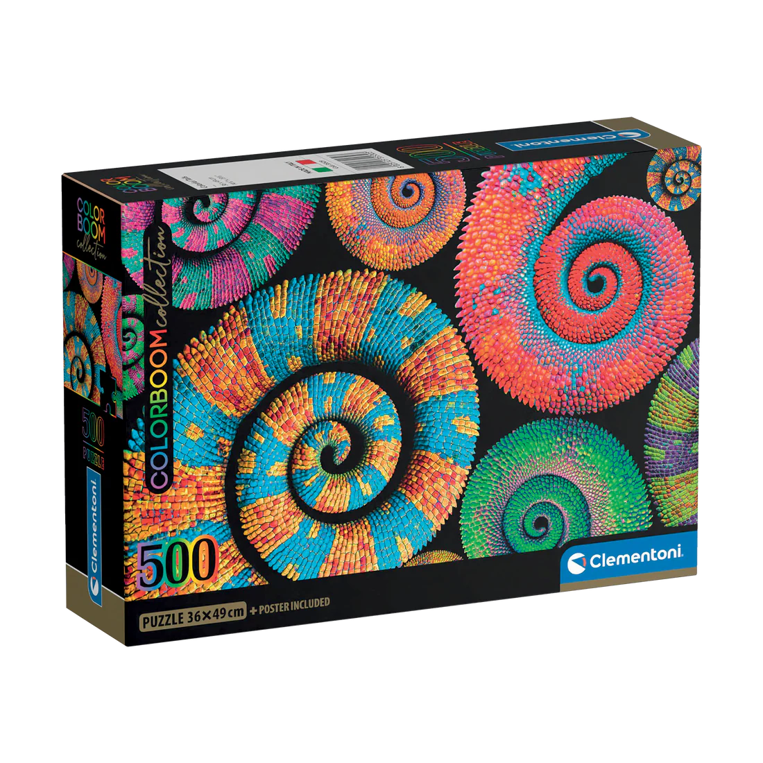 CLEMENTONI COLORBOOM: CURLY TAILS 500 PCS