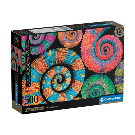 CLEMENTONI COLORBOOM: CURLY TAILS 500 PCS