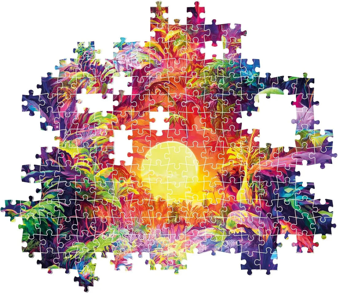 CLEMENTONI COLORBOOM: PSYCHEDELIC JUNGLE SUNRISE 500 pcs