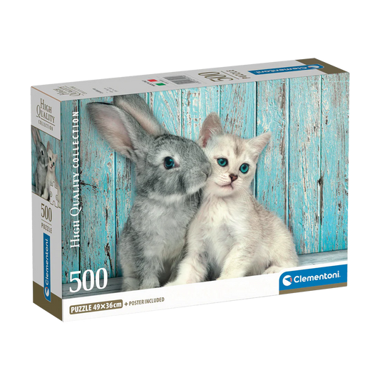 CLEMENTONI CAT & BUNNY 500 pcs