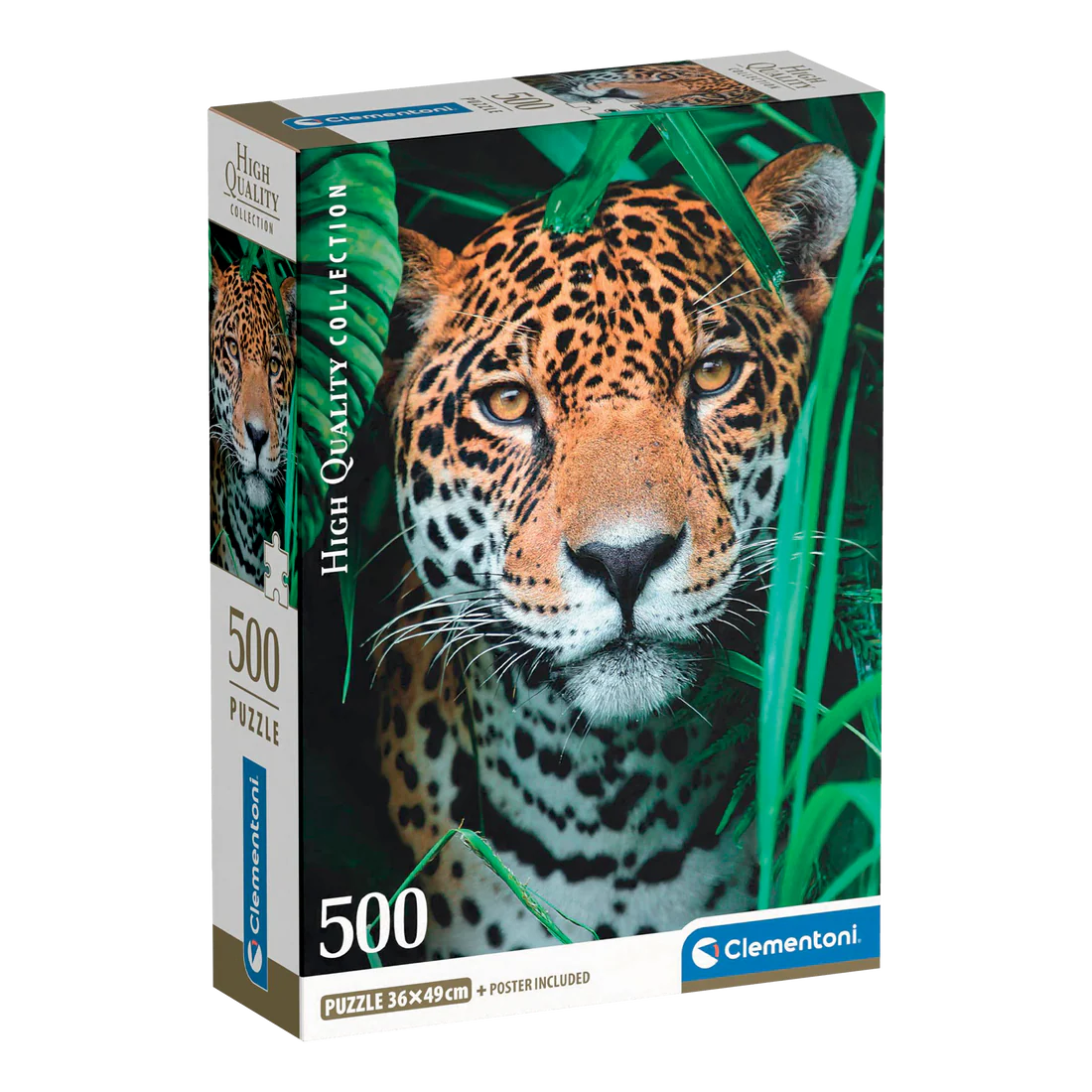 CLEMENTONI JAGUAR IN THE JUNGLE 500pcs