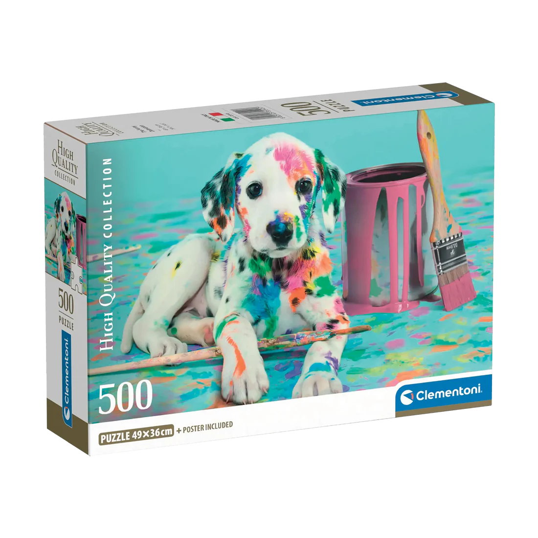 CLEMENTONI THE FUNNY DALMATIAN 500 PCS