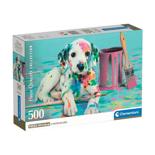 CLEMENTONI THE FUNNY DALMATIAN 500 PCS