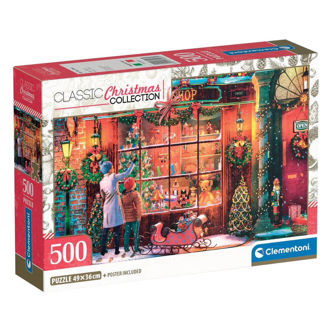 CLEMENTONI OLD TOY SHOP 500 PCS
