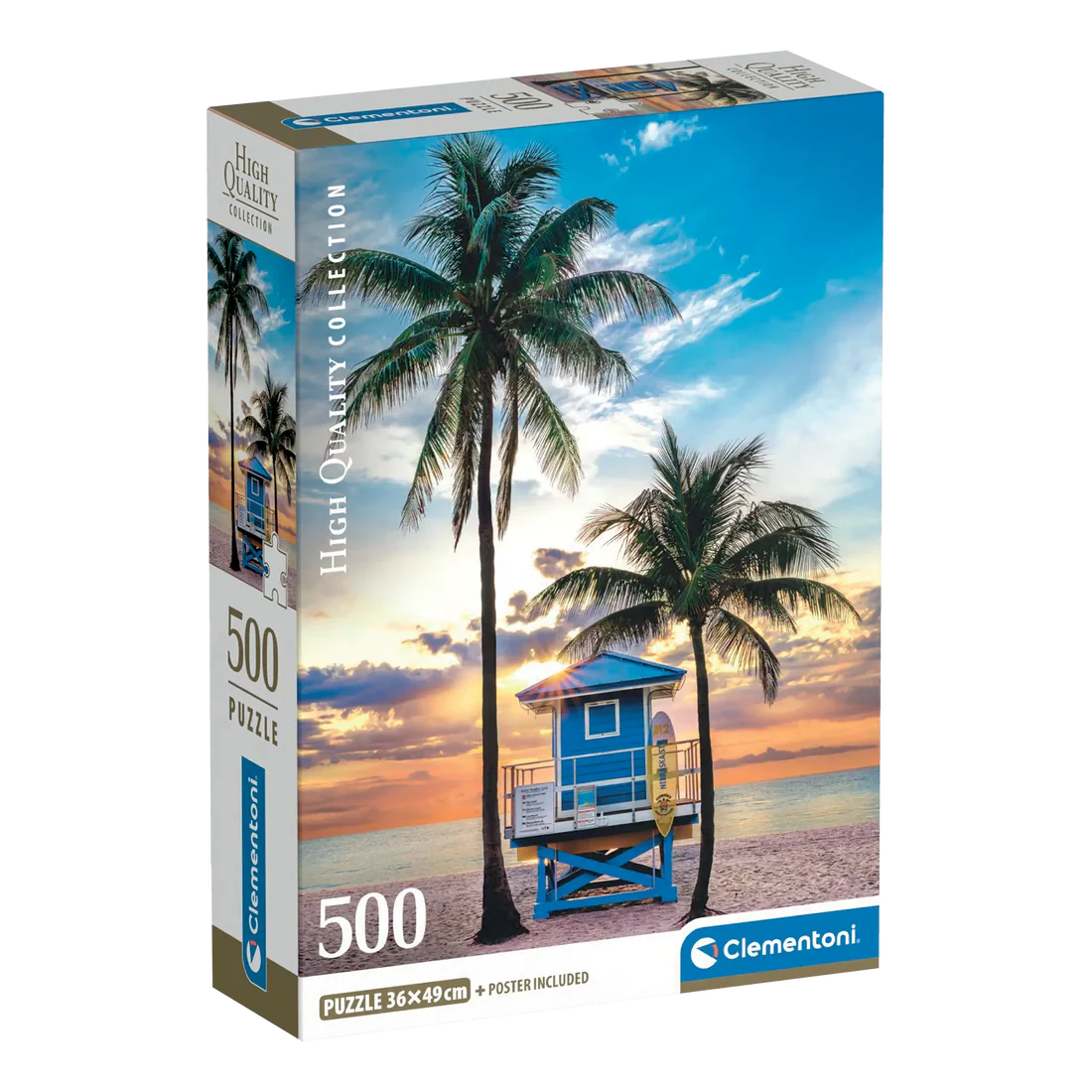 CLEMENTONI MIAMI BEACH, FLORIDA 500 pcs