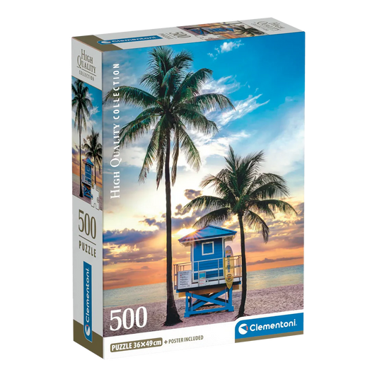 CLEMENTONI MIAMI BEACH, FLORIDA 500 pcs