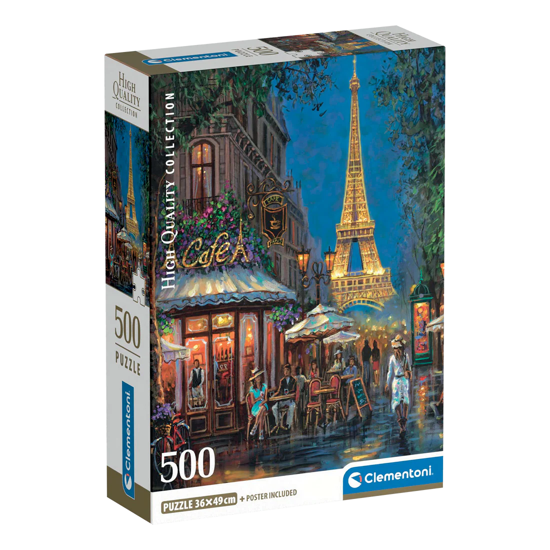 CLEMENTONI NIGHT AT THE EIFFEL CAFÉ 500 pcs