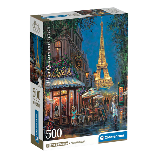 CLEMENTONI NIGHT AT THE EIFFEL CAFÉ 500 pcs
