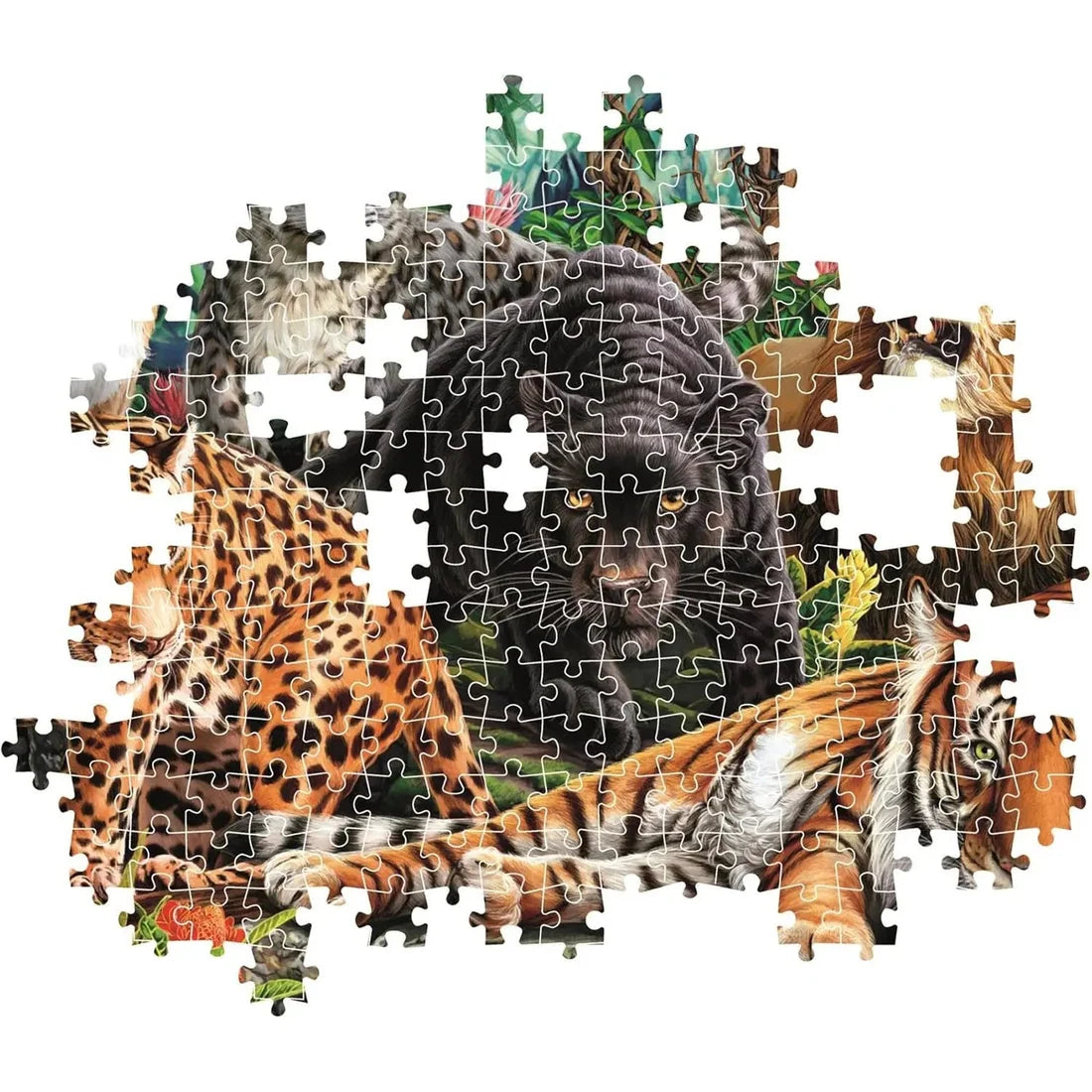 CLEMENTONI, WILD CATS, 500pcs