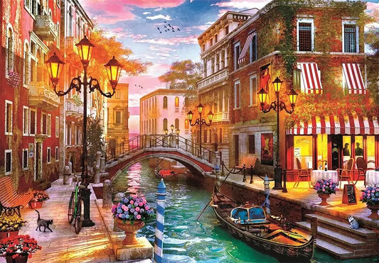 CLEMENTONI SUNSET OVER VENICE 500 pcs