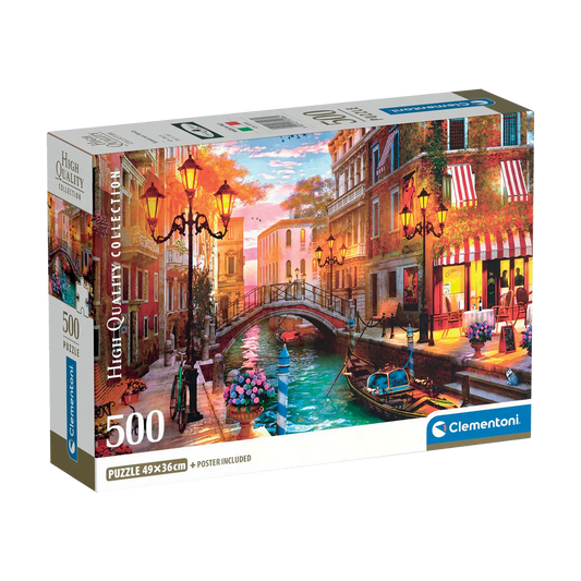 CLEMENTONI SUNSET OVER VENICE 500 pcs
