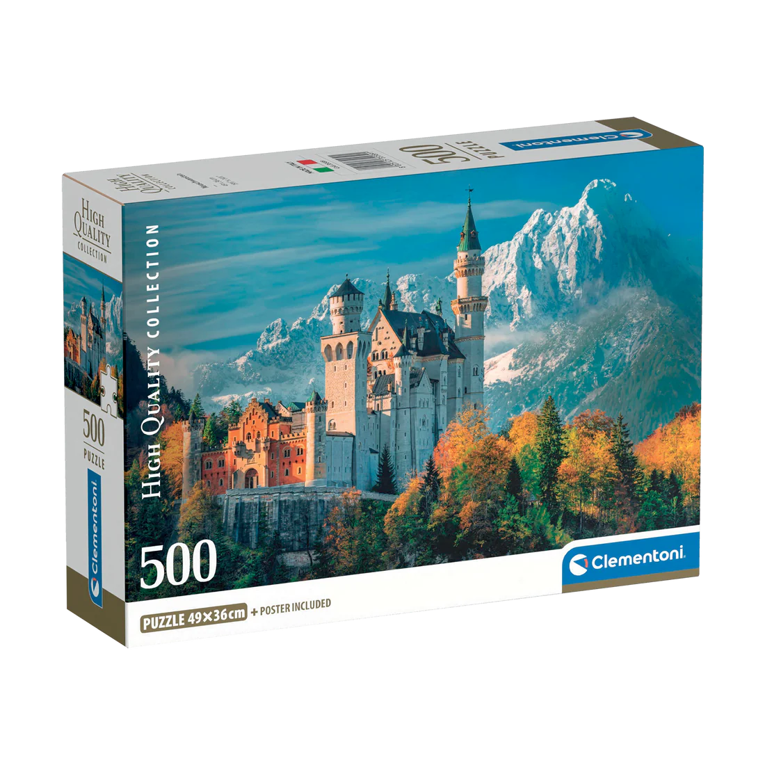 CLEMENTONI NEUSCHWANSTEIN CASTLE 500 PCS