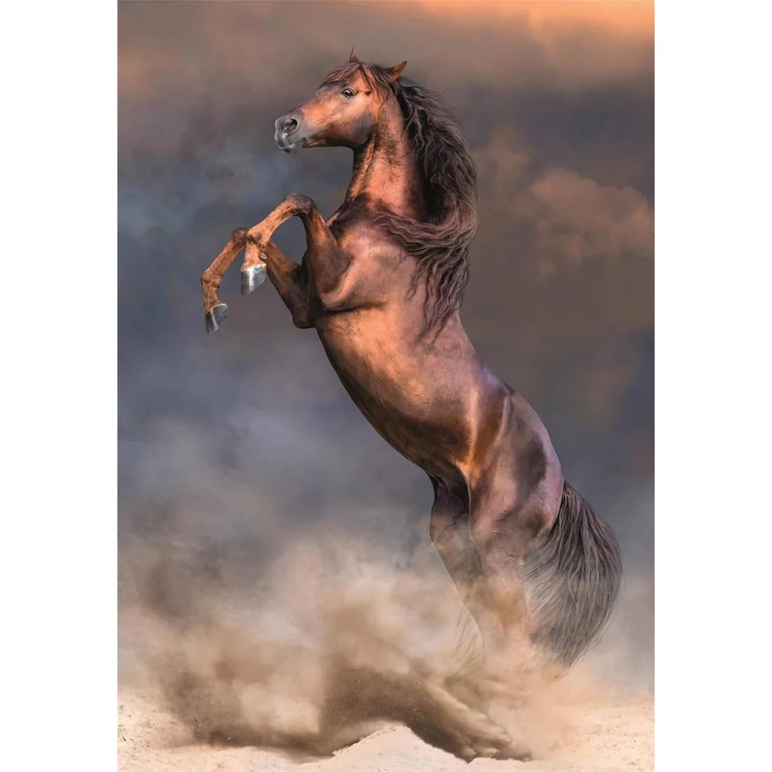 CLEMENTONI WILD RED STALLION 500 pcs
