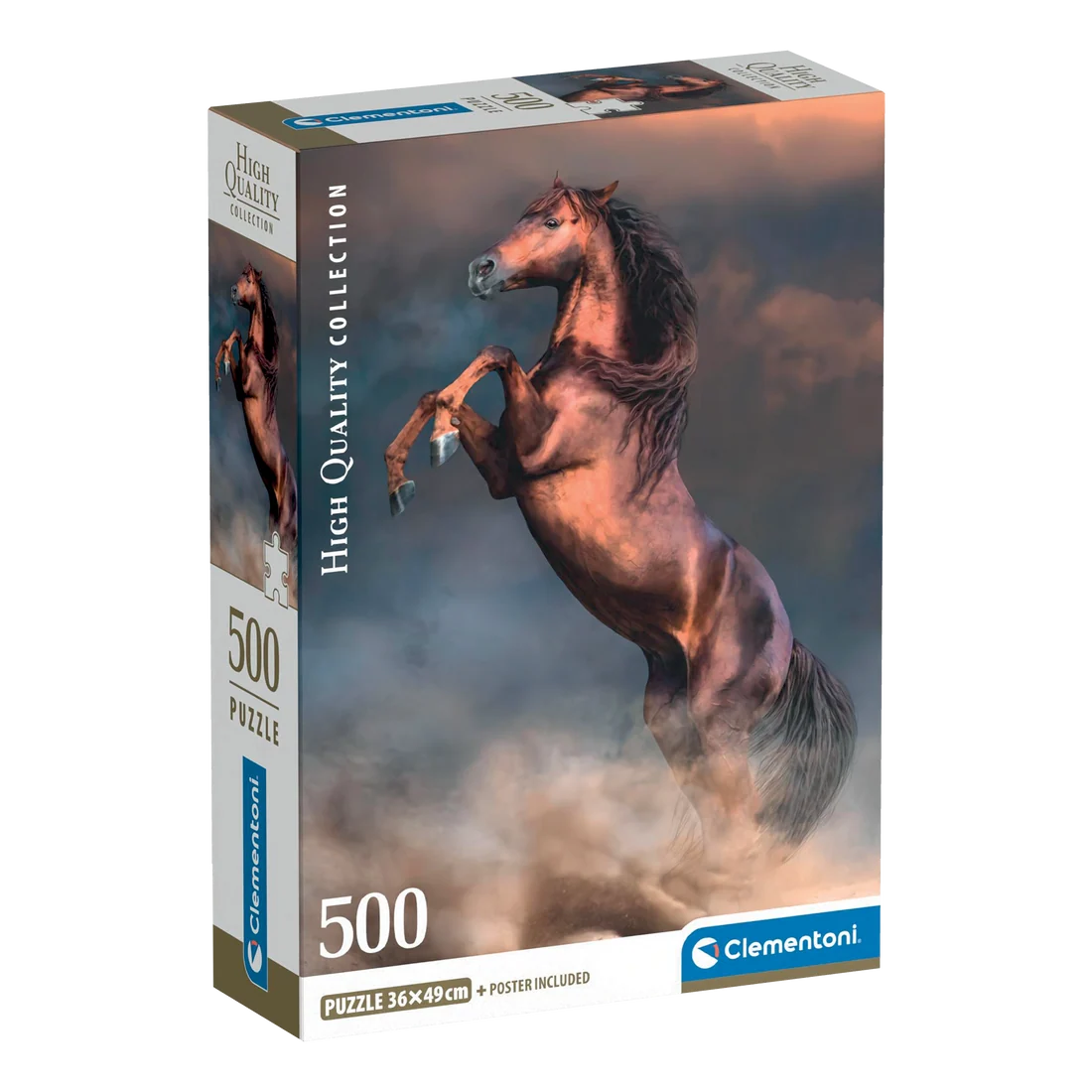 CLEMENTONI WILD RED STALLION 500 pcs