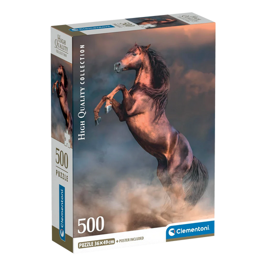 CLEMENTONI WILD RED STALLION 500 pcs