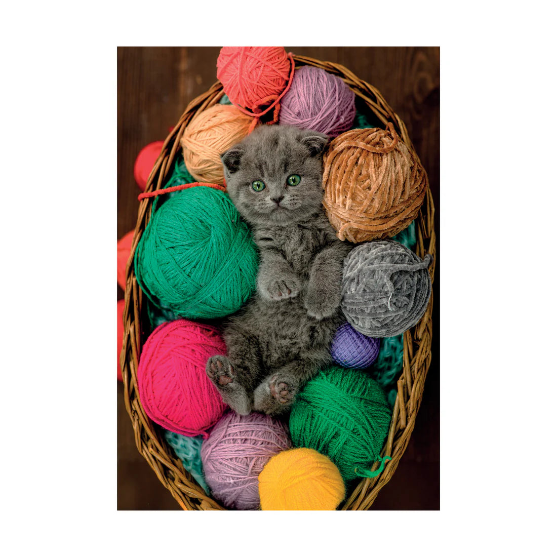 CLEMENTONI FLUFFY KITTEN 500 PCS