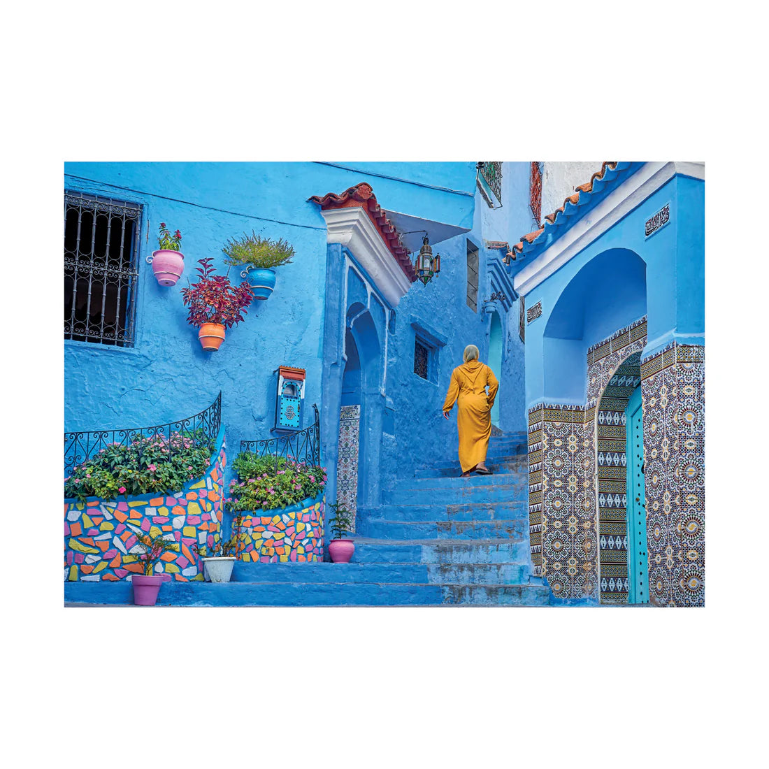 CLEMENTONI BLUE STREET OF CHEFCHAOUEN 500 PCS