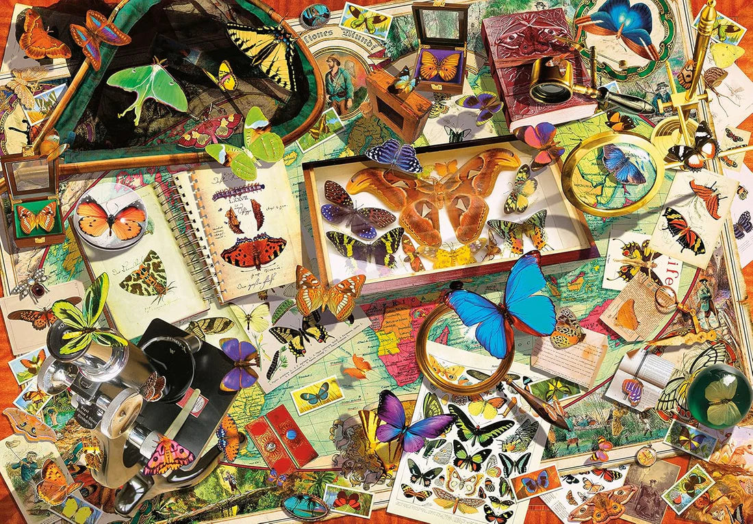 CLEMENTONI THE BUTTERFLY COLLECTOR 500 PCS