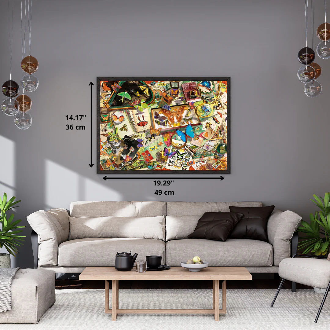 CLEMENTONI THE BUTTERFLY COLLECTOR 500 PCS