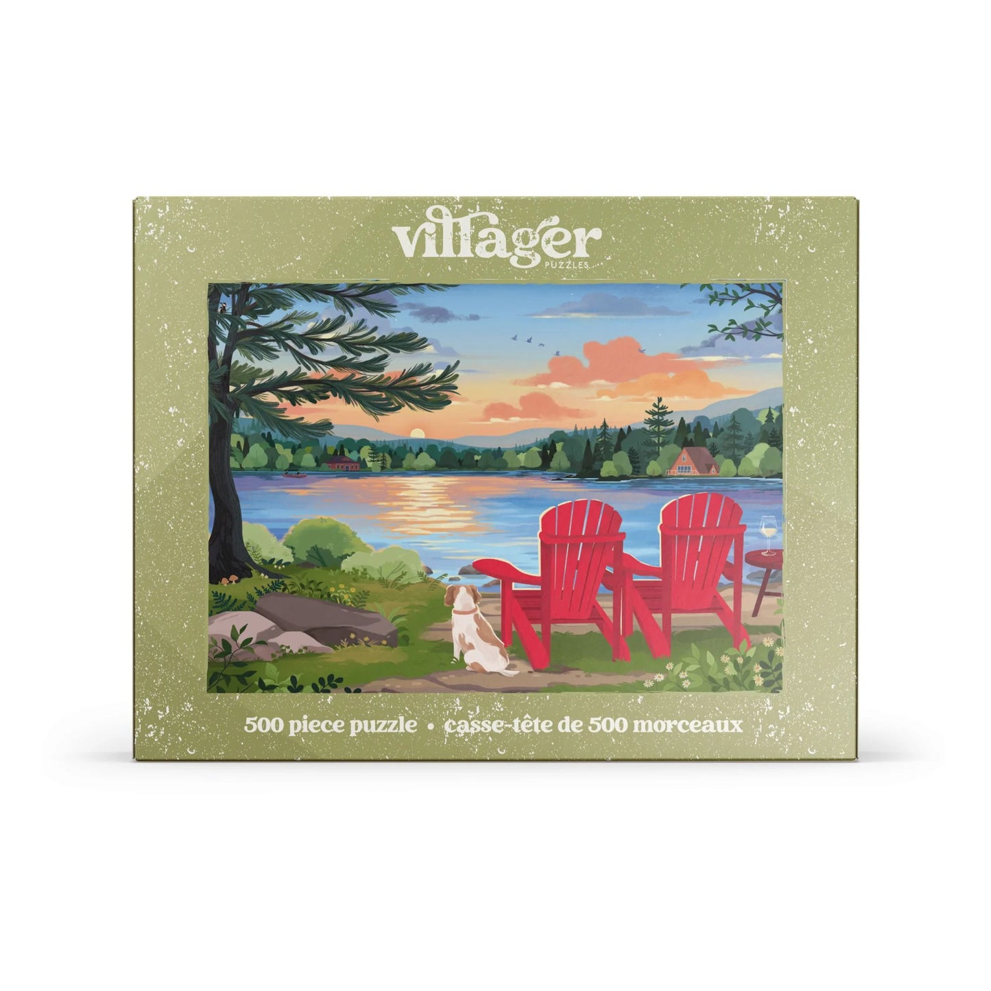 VILLAGER Cottage Country | 500-Piece Puzzle for Adults | Designed in Canada by Nicolle Lalonde