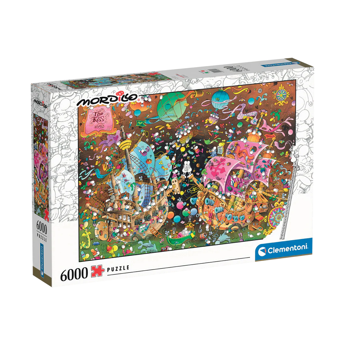 CLEMENTONI MORDILLO - THE KISS 6000pcs