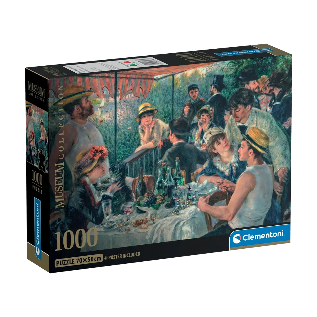 CLEMENTONI MUSEUM: LUNCHEON OF THE BOATING PARTY - RENOIR 1000pcs