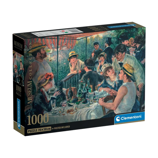 CLEMENTONI MUSEUM: LUNCHEON OF THE BOATING PARTY - RENOIR 1000pcs
