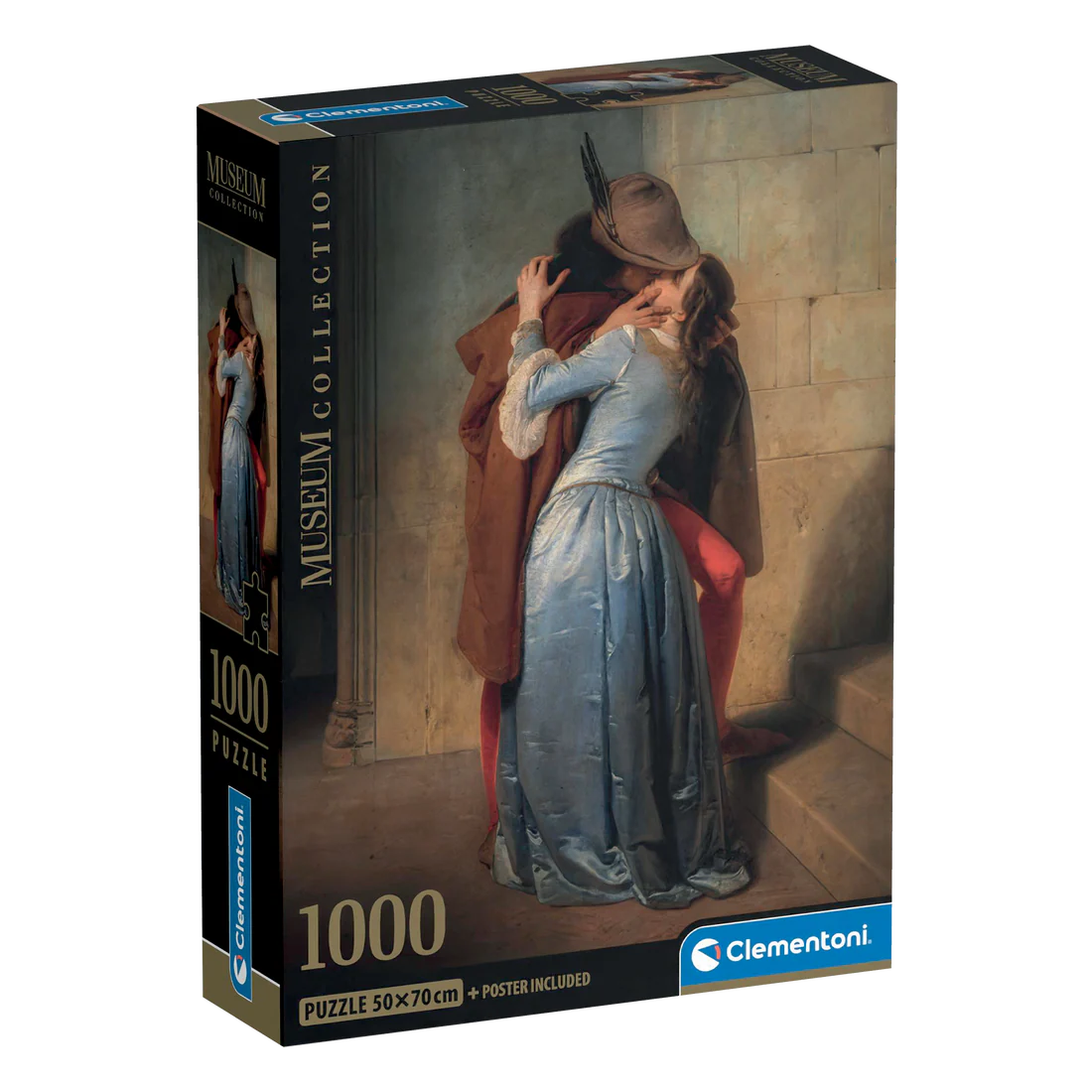 CLEMENTONI MUSEUM: THE KISS - HAYEZ 1000pcs