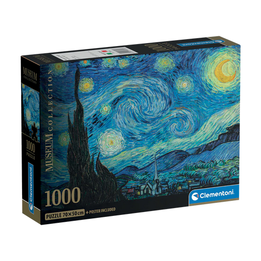 CLEMENTONI MUSEUM: STARRY NIGHT - VAN GOGH 1000 pcs