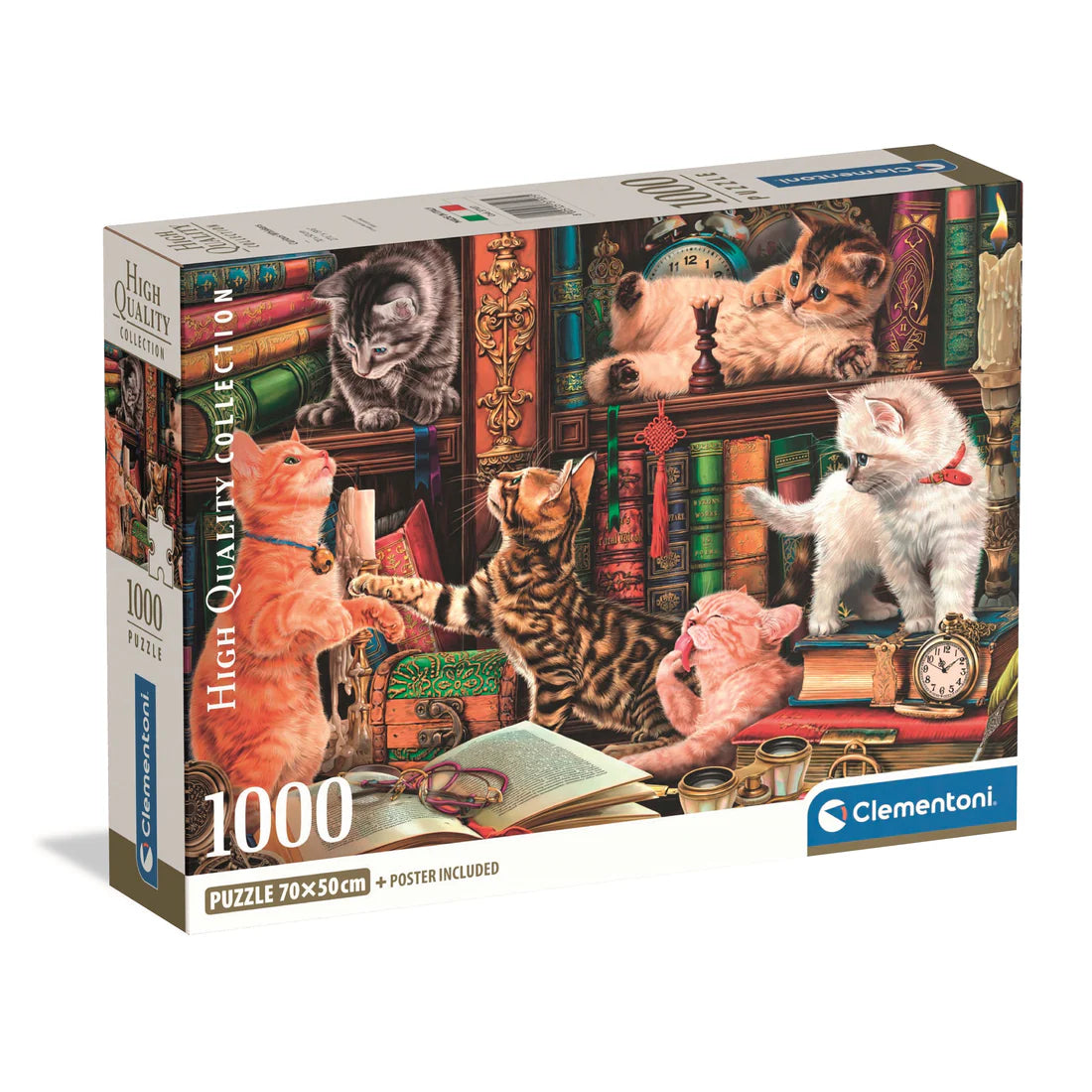 CLEMENTONI CURIOUS WHISKERS 1000 PCS