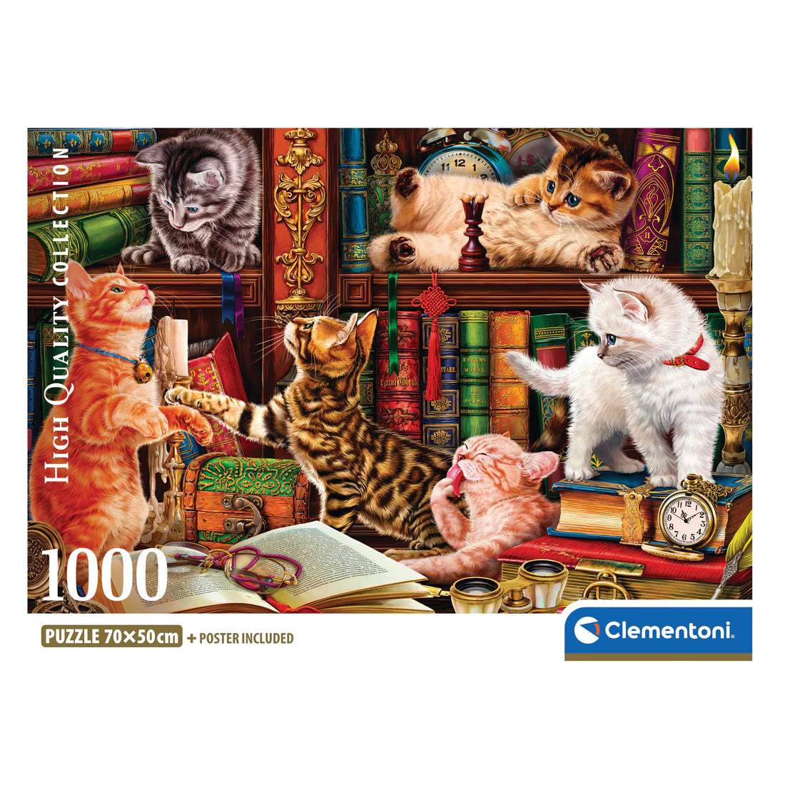 CLEMENTONI CURIOUS WHISKERS 1000 PCS