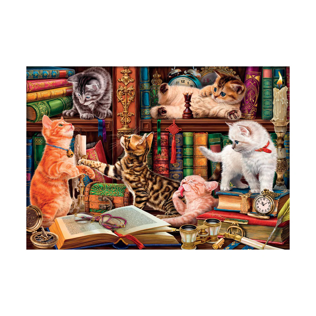 CLEMENTONI CURIOUS WHISKERS 1000 PCS