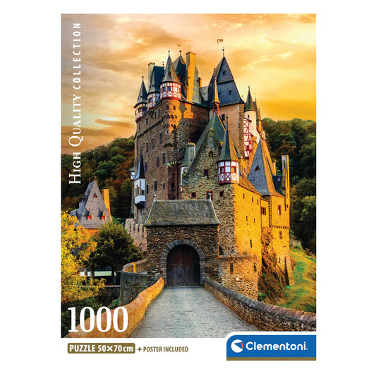 CLEMENTONI GOLDEN HOUR AT ELTZ CASTLE 1000 PCS