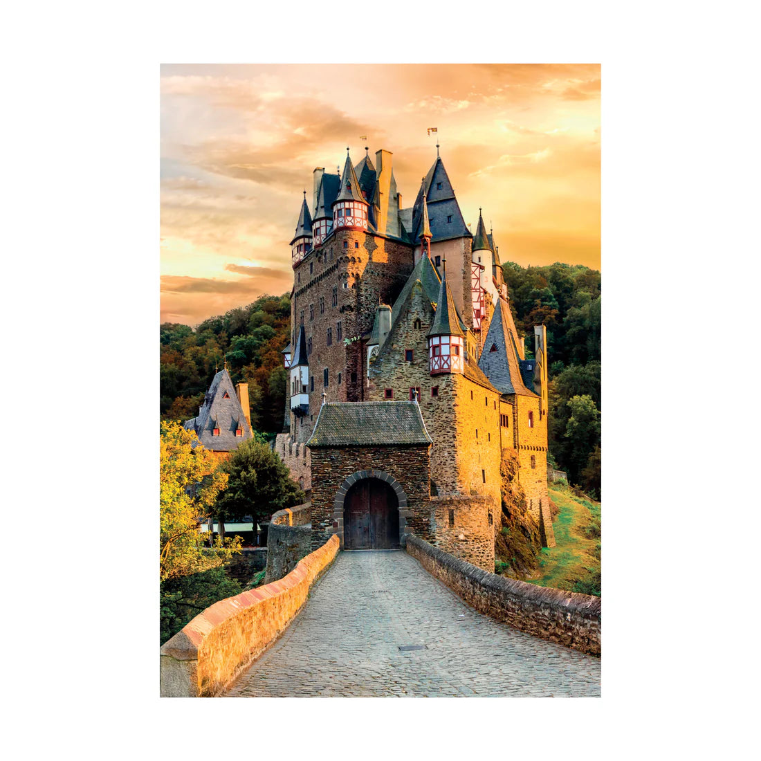 CLEMENTONI GOLDEN HOUR AT ELTZ CASTLE 1000 PCS