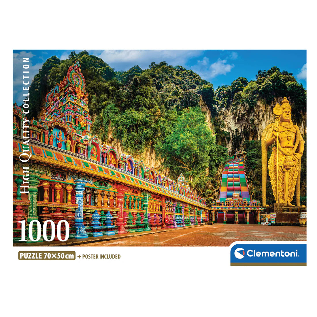 CLEMENTONI PAINTED BATU CAVES 1000 PCS