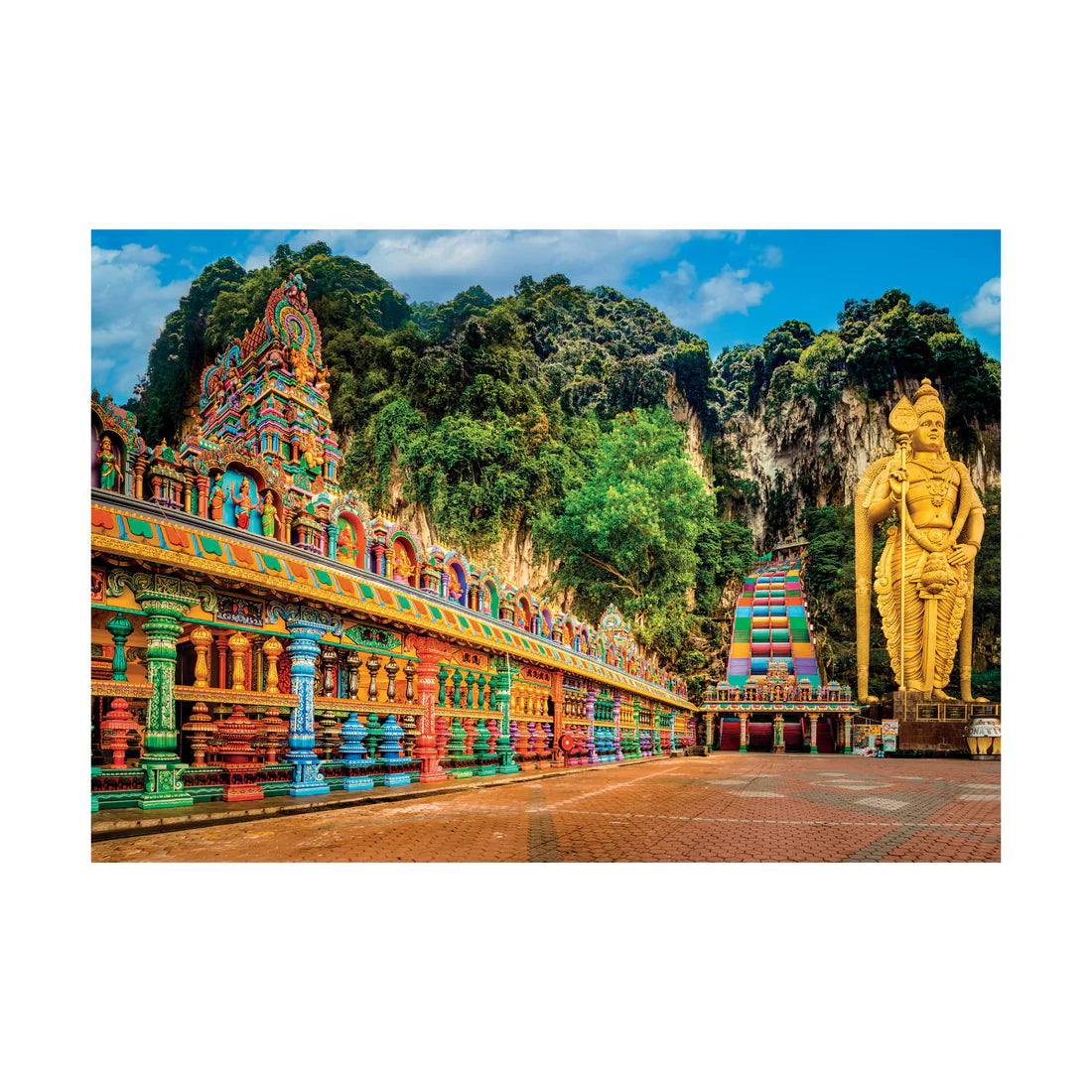 CLEMENTONI PAINTED BATU CAVES 1000 PCS