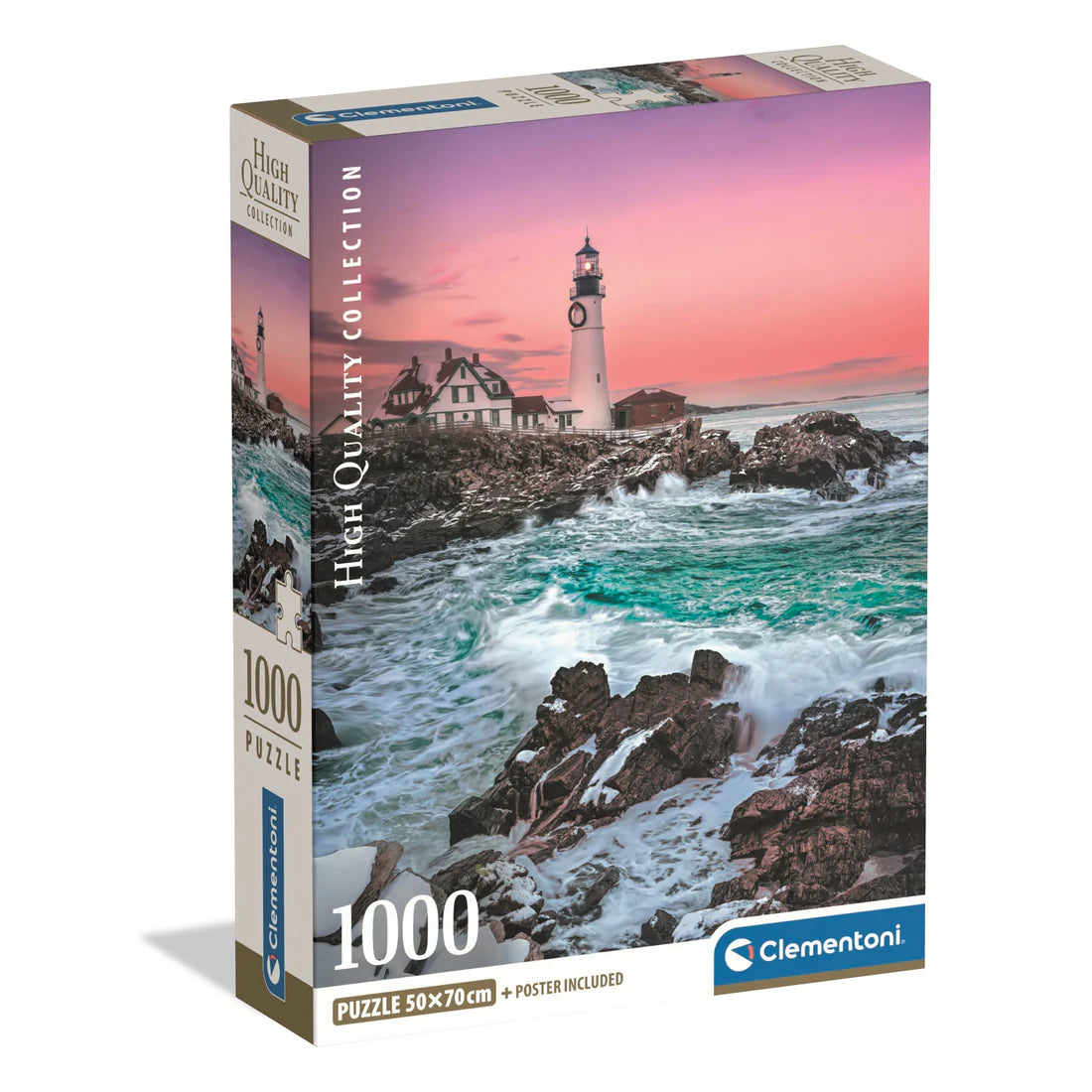 CLEMENTONI FIRST SNOW AT PORTLAND HEAD 1000 PCS