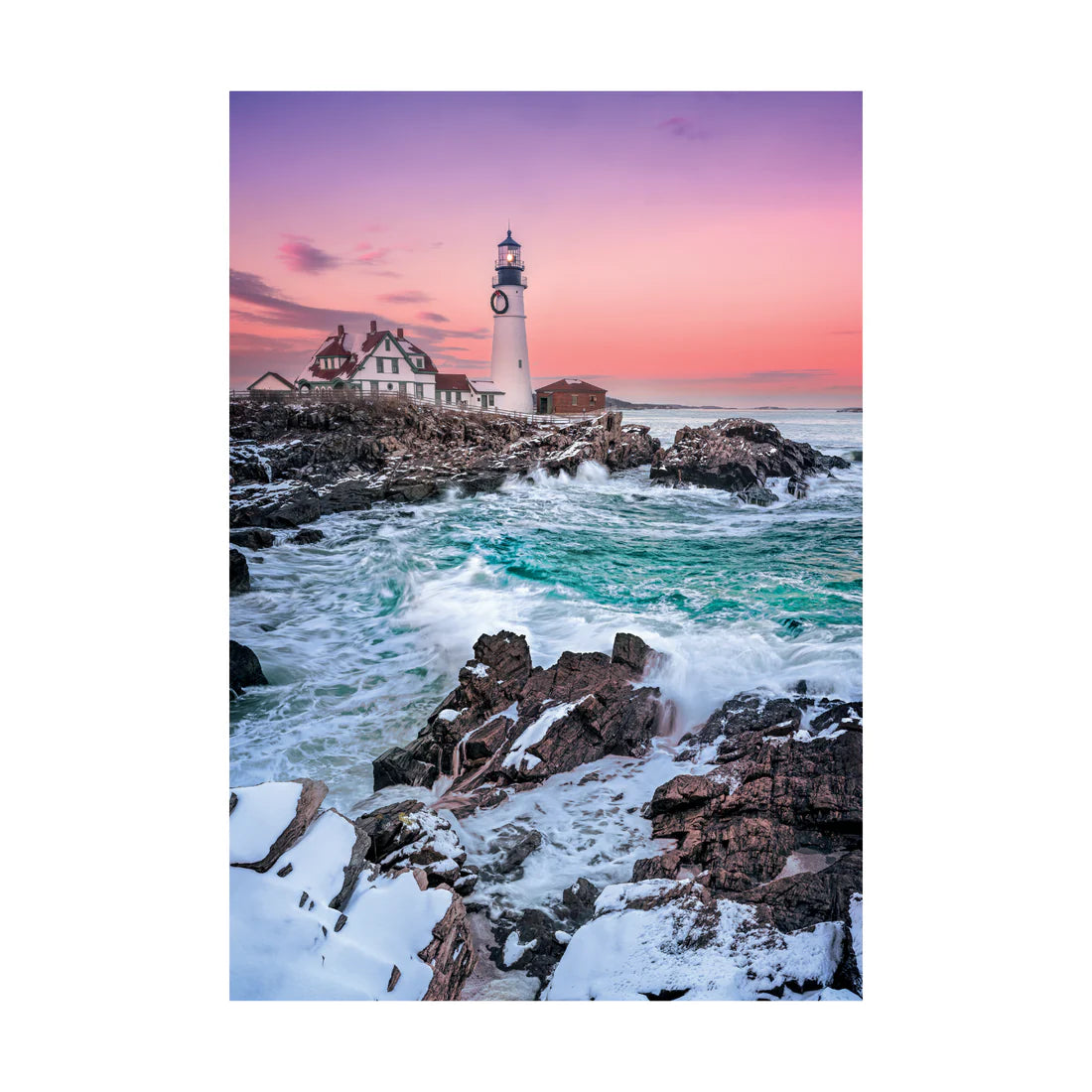 CLEMENTONI FIRST SNOW AT PORTLAND HEAD 1000 PCS