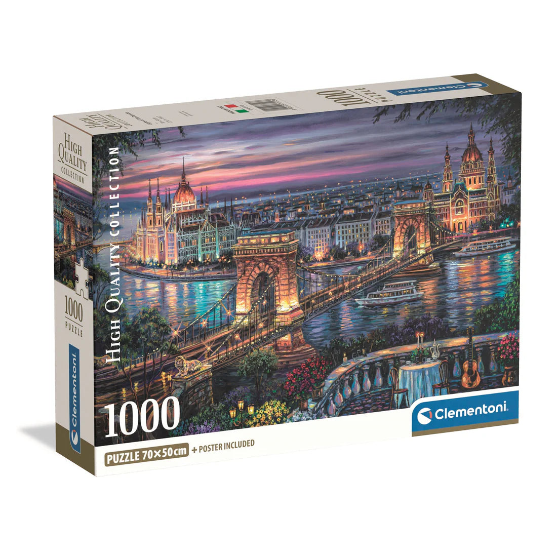 CLEMENTONI LIGHTS OF THE DANUBE 1000 PCS